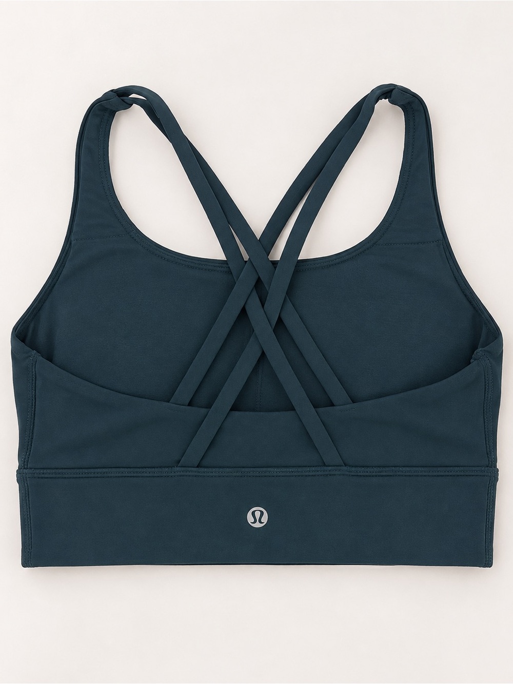 lululemon athletica Women's Teal Crisscross Back Sports Bra